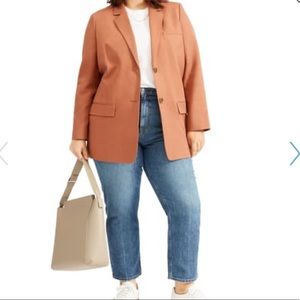 Everlane linen and cotton blazer NWT 16